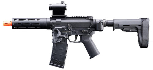 EMG Sharps Bros Licensed "Jack" Takedown Model M4 Airsoft AEG Rifle w/ Quick-Detach Barrel and Handguard, Black