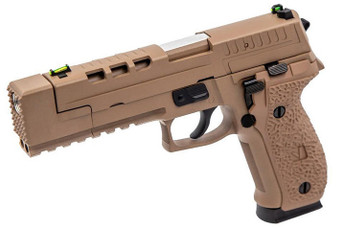 Vorsk VP26X Gas Blowback Airsoft Pistol, Tan