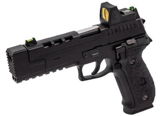 Vorsk VP26X Gas Blowback Airsoft Pistol w/ Micro Red Dot, Black
