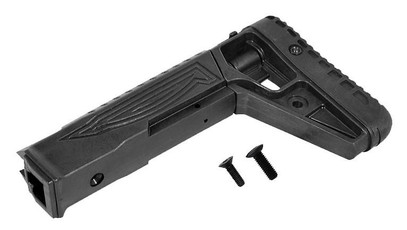 LCT Airsoft LCK-19 Telescoping Fixed Stock, Black