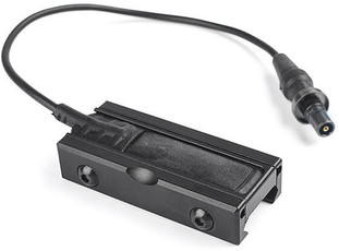 ACW Picatinny Rail Mount for Flashlight Pressure Switches, Black