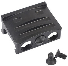 ACW 45 Degree Offset Picatinny Mount for Scout Lights, Black