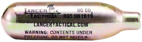 Lancer Tactical High Pressure 8 Gram CO2 Cartridges for Airsoft / Airguns, 10 Pack