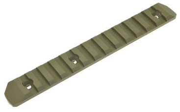 Atlas Custom Works 13-Slot Keymod Rail Segment, Tan