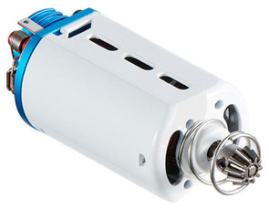 Solink Super High Torque 33000rpm Short Type Motor for V3 Gearboxes, White/Blue Solink Super High Torque 33000rpm Short Type Motor for V3 Gearboxes, White/Blue