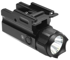 NcStar 3W 150 Lumen LED Flashlight QR w/ Strobe, Black NcStar 3W 150 Lumen LED Flashlight QR w/ Strobe, Black