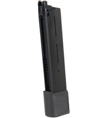 Army Armament 30rd 1911 Extended Airsoft GBB Magazine w/ Extended Base, Black