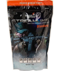 Lancer Tactical 3570 Round 0.28g Streamline Competition Grade BBs, White Lancer Tactical 3570 Round 0.28g Streamline Competition Grade BBs, White