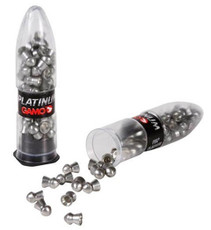 Gamo Platinum PBA .177 Cal 5.1 Grains Round Nose Pellets, 100ct, Silver Gamo Platinum PBA .177 Cal 5.1 Grains Round Nose Pellets, 100ct, Silver