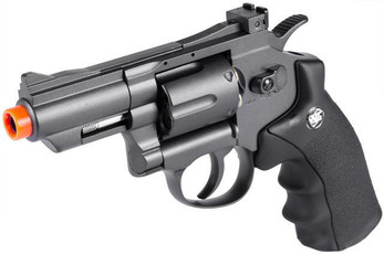 WG CO2 Full Metal High Power 2" Magnum Airsoft Revolver, Black WG CO2 Full Metal High Power 2" Magnum Airsoft Revolver, Black