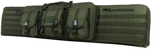 NcStar 55" Double Carbine Rifle Case, Green