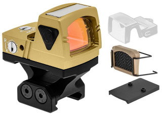Atlas Custom Works xForce Solar Powered Mini Red Dot with
