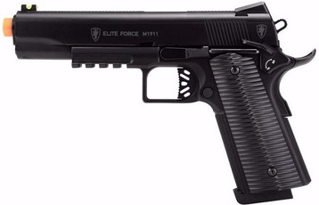 Elite Force M1911 Polymer Frame CO2 Blowback Airsoft Pistol, Black