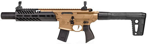 Sig Sauer MCX Rattler Canebrake .177 Cal CO2 Powered 30rd Air Rifle, FDE/Black
