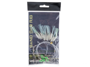 Battle Angler Sand Dab Jigging Rig, 12x Hooks