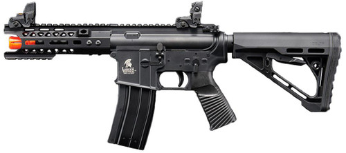 Lancer Tactical Wirecutter M4 Shorty 7" GBB Polymer Airsoft Rifle w/ MLOK Rail by Golden Eagle, Black
