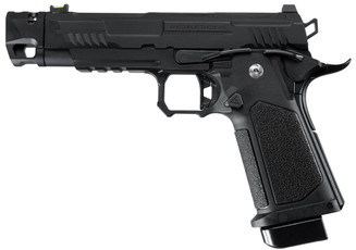ARCTURUS Vanguard 4.3" Hi-Capa GBB Airsoft Pistol w/ Optics Ready Slide & Compensator, Black