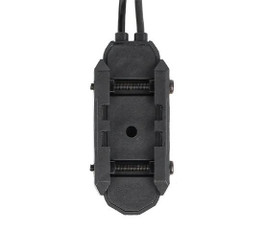 Atlas Custom Works Double Port Remote Control Switch with SF & LA23 Plug, Black