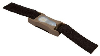 AMA 1" Webbing Split Bar White L.E.D Strobe Light, Dark Earth