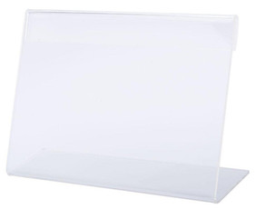 Brinyte Acrylic Display Sign Holder, Clear