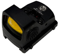 Raptors Airsoft HD1076 1x22mm Compact Red Dot Sight, Black