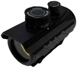 Raptors Airsoft Compact 1x30 Tactical Red Dot Scope, Black