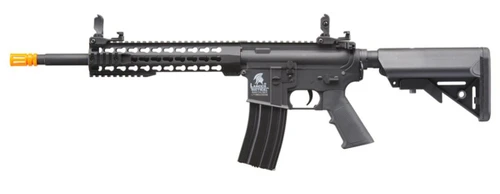 Lancer Tactical Gen 2 10" Keymod M4 Carbine Airsoft AEG Rifle, Black