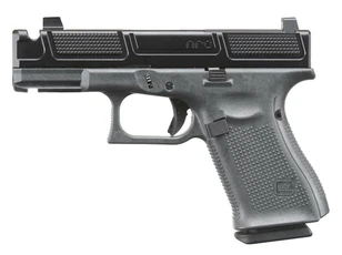Umarex Licensed Gen 5 Glock 19 Airsoft Pistol w/ Arc Division Reactor Slide Kit, Black/Tungsten Grey