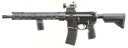 Custom Moirai KLI SR4 ZAROS CO2 Series Gas Blowback Airsoft Rifle, Black