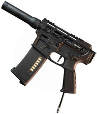 Wolverine Heretic Labs Article I HPA M4 Airsoft Rifle, Black