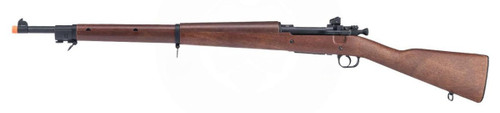 S&T M1903A3 Bolt Action Spring Powered Airsoft Rifle, Faux Wood