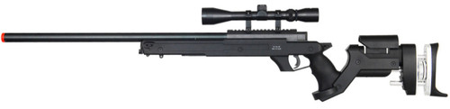 Well L96 Bolt Action Airsoft Sniper Rifle w/ Scope, Black