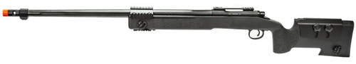 WellFire M40A5 Bolt Action Airsoft Sniper Rifle, Black