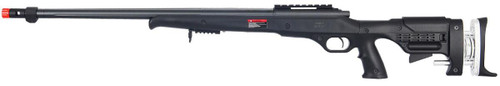 Well VSR Bolt Action Airsoft Sniper Rifle w/ Fixed Stock, Black
