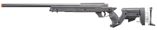 WellFire SR22 Type 22 Full Metal Bolt Action Airsoft Sniper Rifle, Black