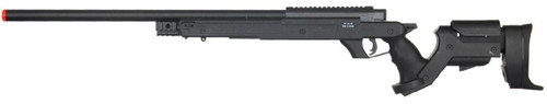 WellFire SR22 Type 22 Full Metal Bolt Action Airsoft Sniper Rifle, Black