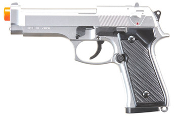 HFC HA-118S 220FPS Premium Spring Tactical Airsoft Pistol, Silver