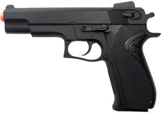 HFC M9 Standard Spring Replica Airsoft Pistol, Black