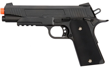 UK Arms Spring Metal 1911 Training Airsoft Pistol, Black