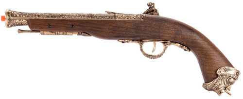 HFC Flintlock Pirate CO2 Airsoft Pistol, Gold