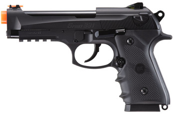 WG Sport 331 M9 Half Blowback CO2 Airsoft Pistol, Black