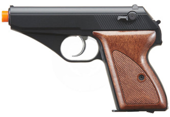 HFC Mini Non-Blowback Gas Airsoft Pistol w/ Mock Suppressor, Black