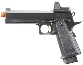 Raven 5.1 Hi-Capa GBB Airsoft Pistol w/ Micro Red Dot, Black