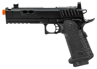 Army Armament R604 4.3 Hi-Capa Gas Blowback Airsoft Pistol, Black