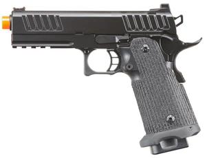 Army Armament R603 4.3 Hi-Capa Gas Blowback Airsoft Pistol, Black