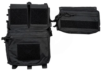 Code 11 Gear Airsoft Modular 119 Tactical Vest Panels, Black