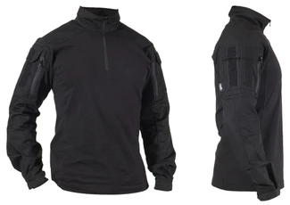 Lancer Tactical Gen4 Combat BDU Airsoft Shirt, Large, Black