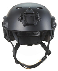 FMA Fast SF Tactical Helmet w/ Half Mask Attachment, Large, Black