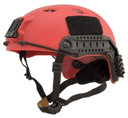 Lancer Tactical Airsoft Tactical BJ Type Basic Helmet, Red