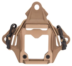 Lancer Tactical NVG Shroud w/ Stabilizing Bungee, Tan